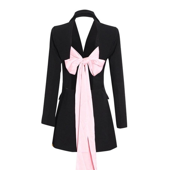 Alex Vinash Bow Jacket Blazer Dress - Picture 5 of 6